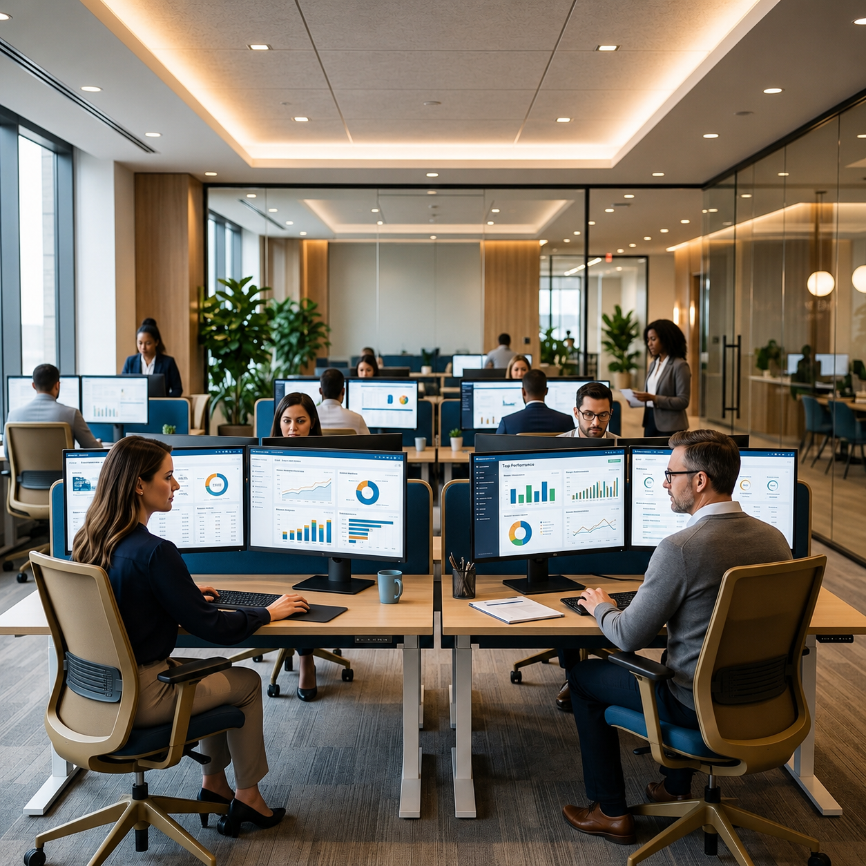 Success Seekers RCM modern office operations floor